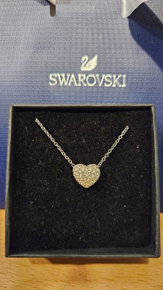 Collar heart Swarovski