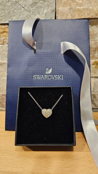 Collar heart Swarovski