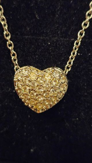Collar heart Swarovski