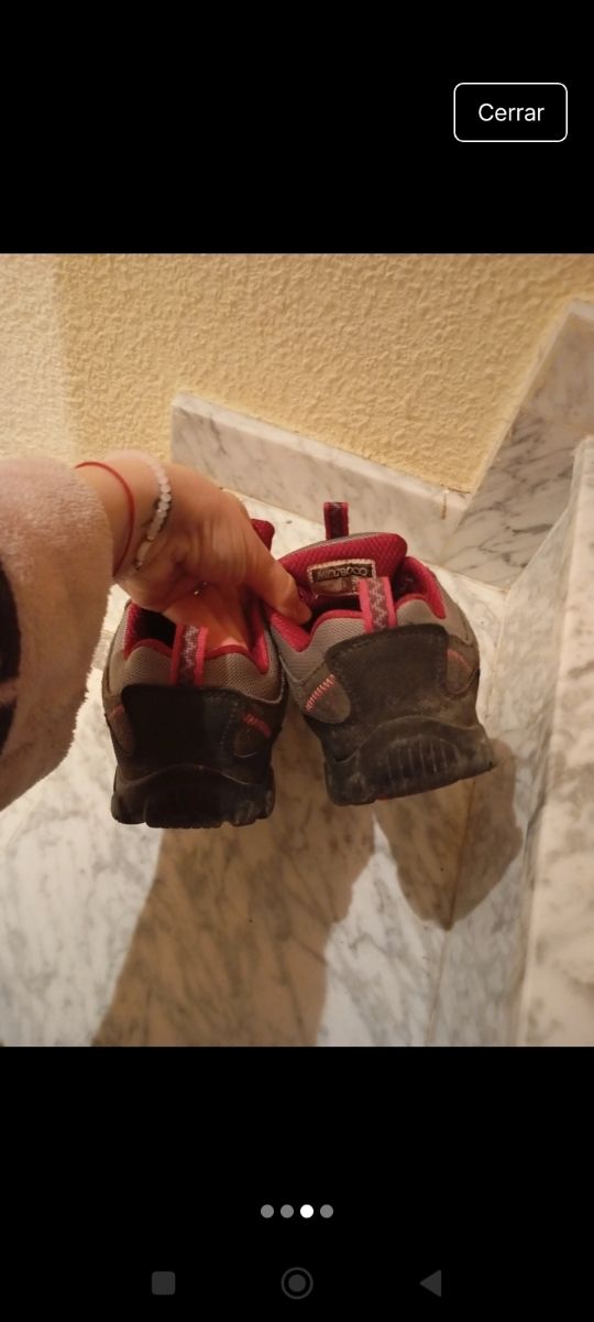 Zapatillas montaña Nicoboco .talla 37