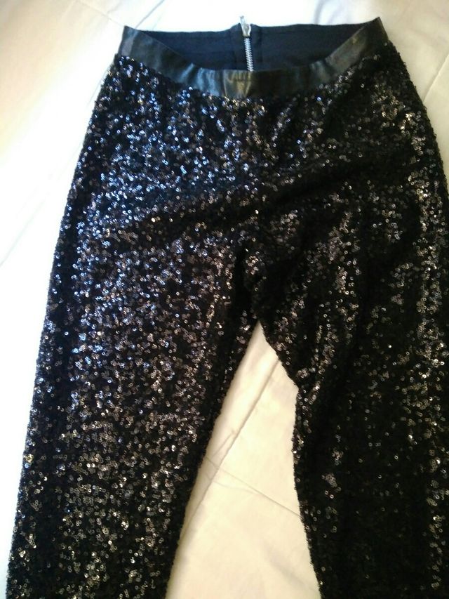 Pantalón vintage negro