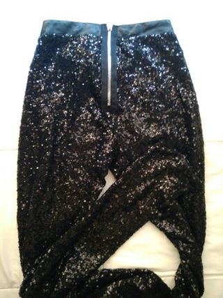 Pantalón vintage negro