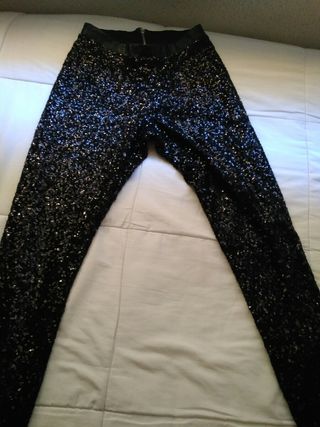 Pantalón vintage negro