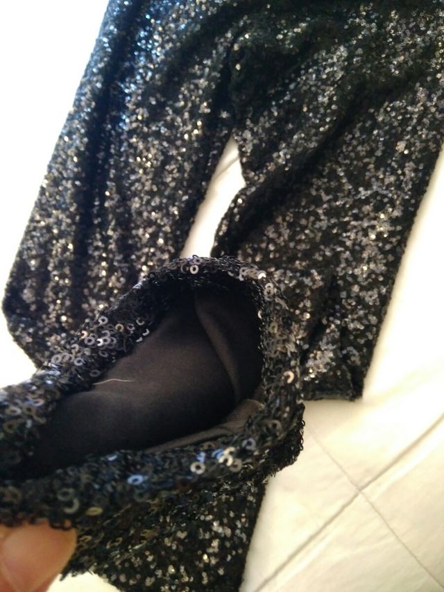 Pantalón vintage negro