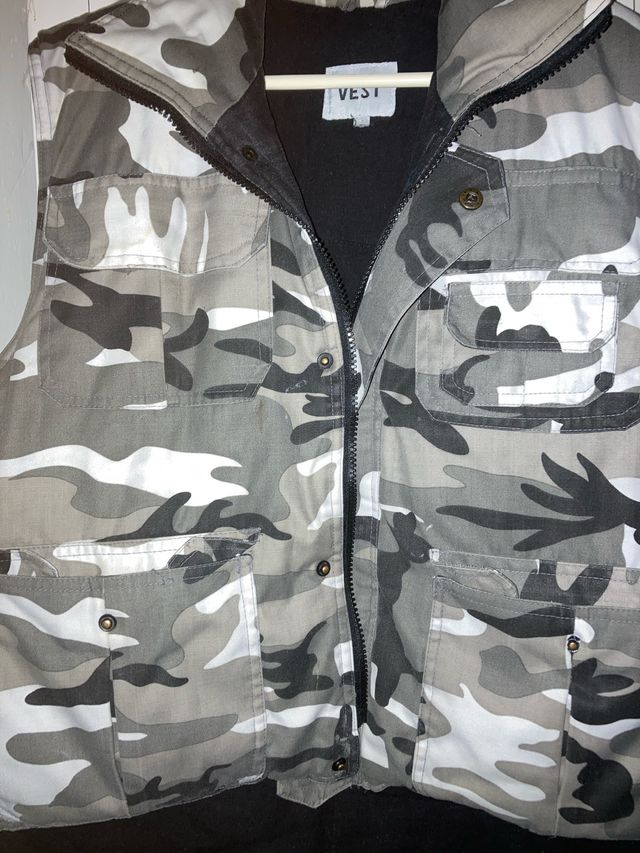 Chaleco camuflaje
