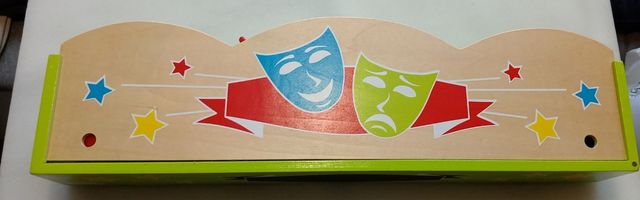 Teatro títeres madera