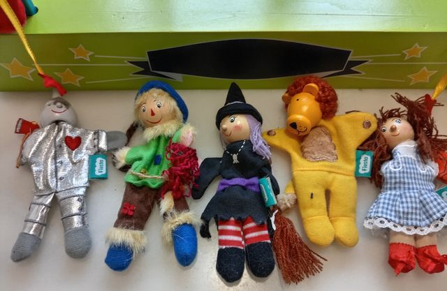 Teatro títeres madera