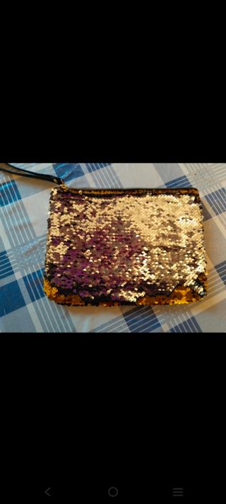 Bolso lentejuelas reversible fiesta