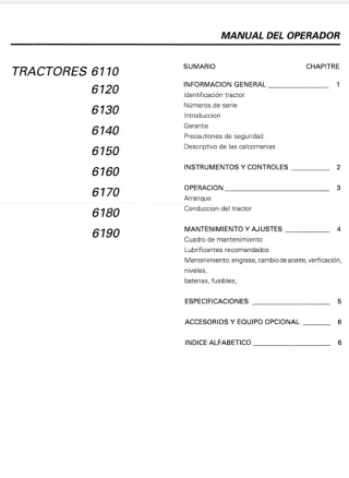 Manual de taller Massey Ferguson 6100