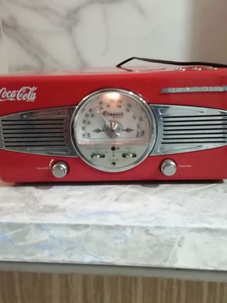 Cocacola radio CD antiguo