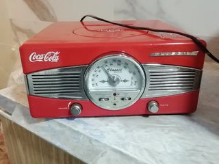 Cocacola radio CD antiguo