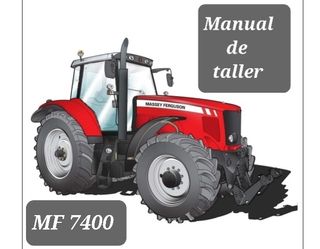 Manuales de taller Massey Ferguson 7400