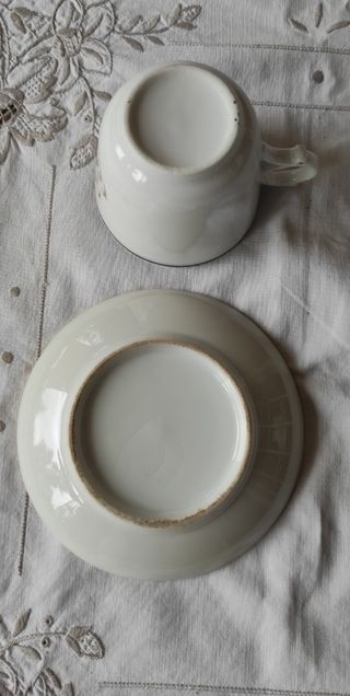 Tazza Monogramma b antica