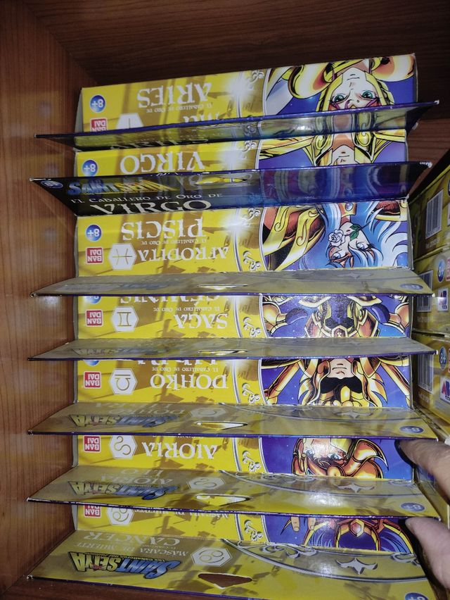 Figuras caballeros del zodiaco