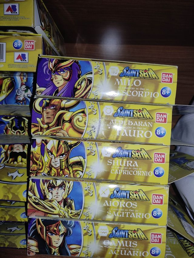 Figuras caballeros del zodiaco