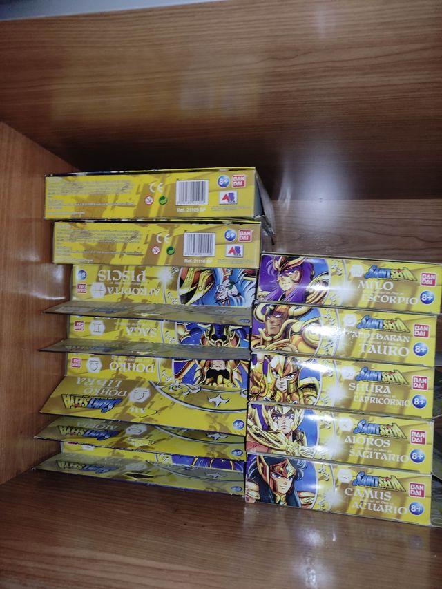 Figuras caballeros del zodiaco