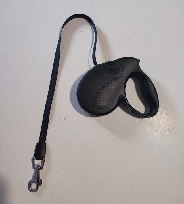 Arnés XS y correa extensible 3 metros