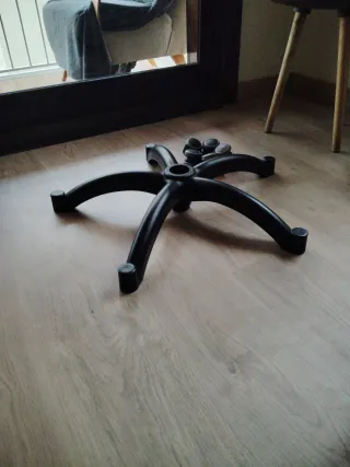 Base estrella naylon reforzado silla oficina.