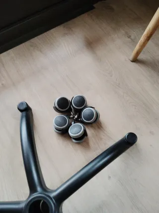 Base estrella naylon reforzado silla oficina.