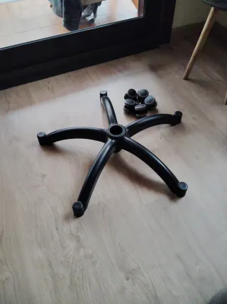 Base estrella naylon reforzado silla oficina.