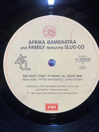 Afrika Bambaataa & Family "Sho Nuff Funky Re-Mix"