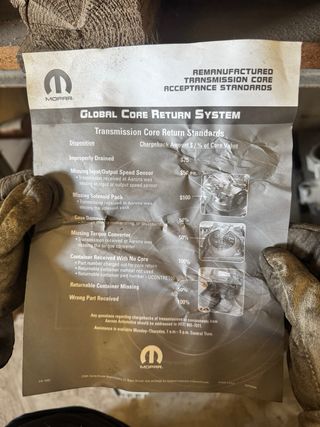 Transmision automatica R4897327AB Dodge