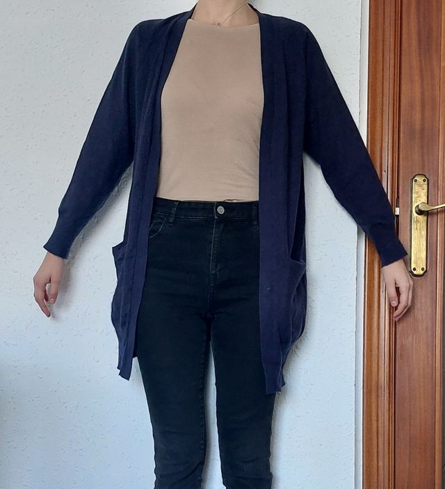 Cardigan azul M