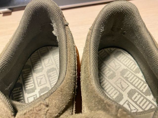 Zapatos verde puma talla 39