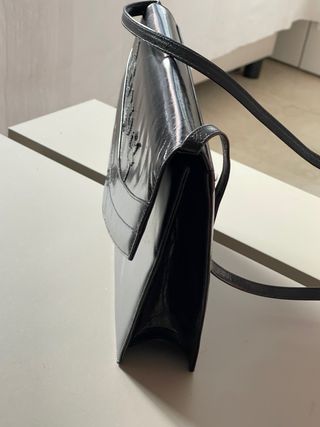 Bolso cartera Piel negro como nuevo