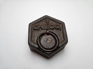 Peso ferro esagonale 1kg