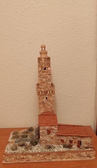 Faro de Porto Pi. Maqueta.