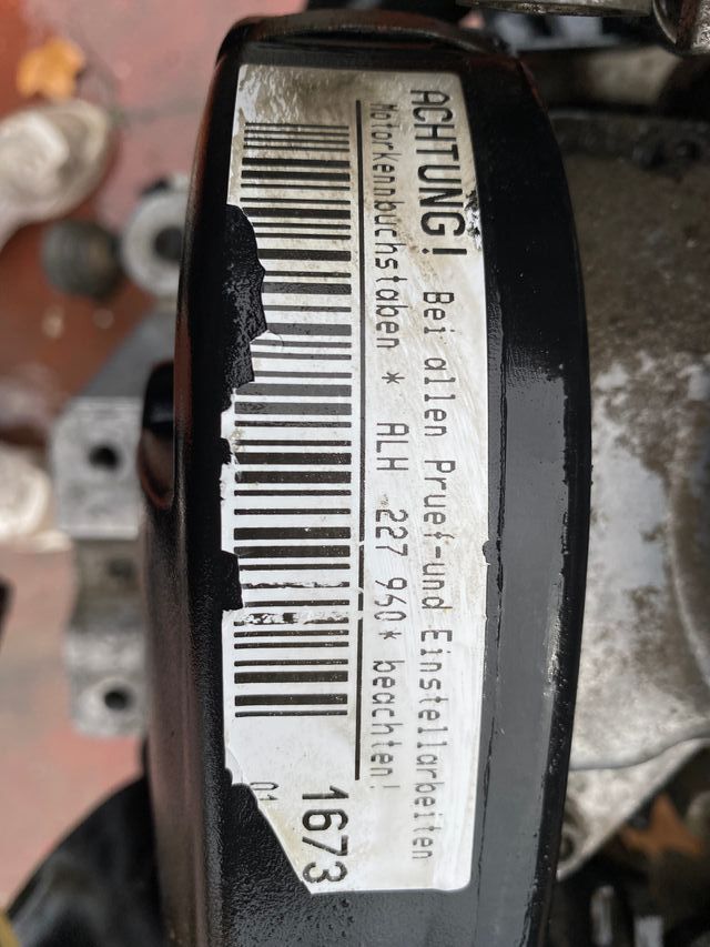 Motor Completo Audi A3 1.9 TDIMotor completo