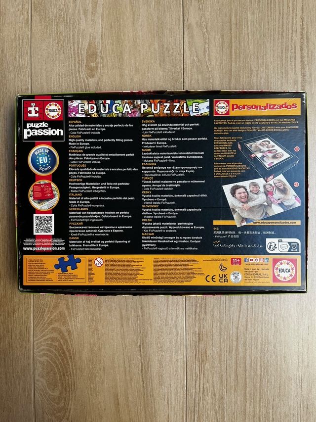 Puzzle 500 piezas Educa gatitos con rosas