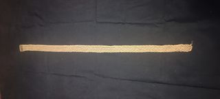 Pizzo vintage anni 50 fatto a uncinetto 