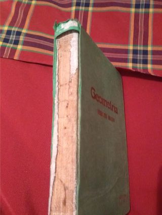 Libro antiguo Geometría - Tercer Grado - Bruño