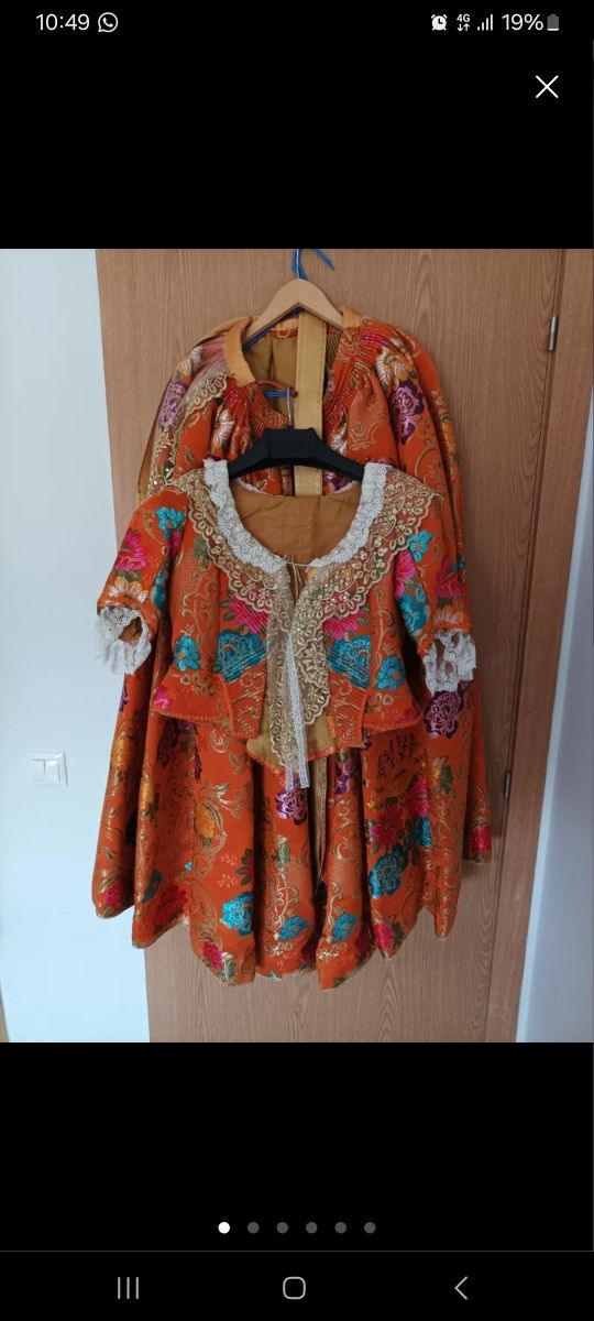 Traje fallera completo