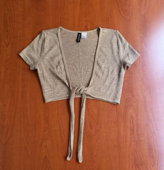 Top beige XS HM