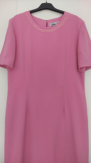 Vestido corto rosa