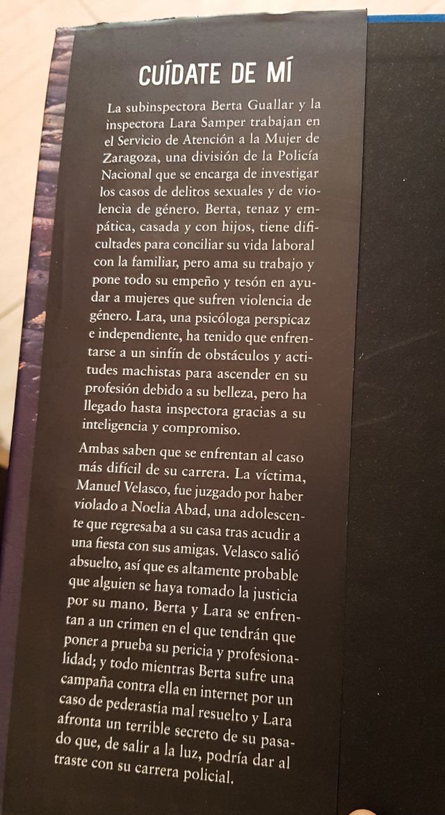 CUÍDATE DE MÍ. María Frísa