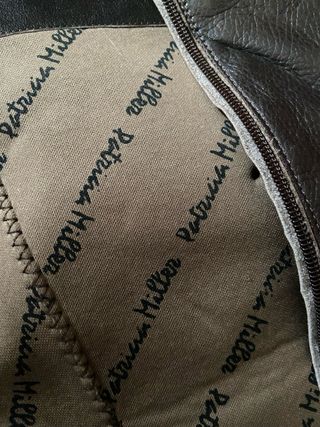 Botas altas marron en piel