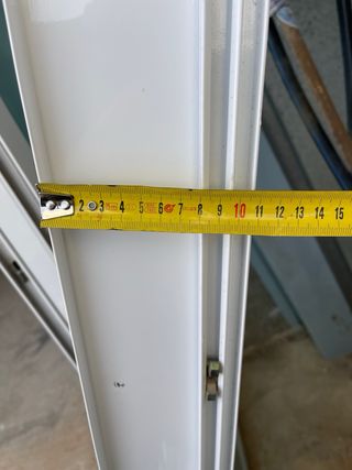 Ventanal aluminio blanco