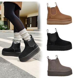BOTINES UGG CHELSEA PLATAFORMA