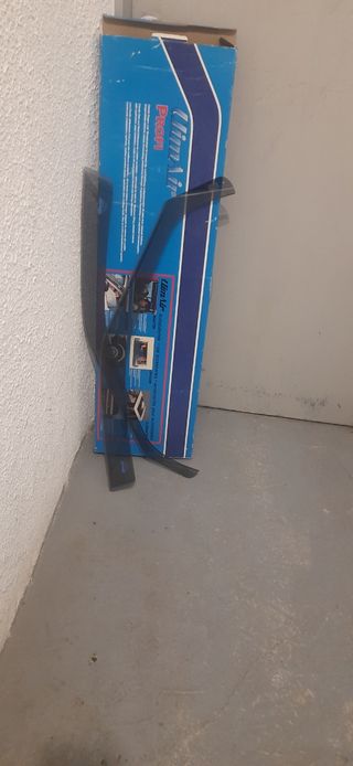 Deflectores aire para ventanilla coche