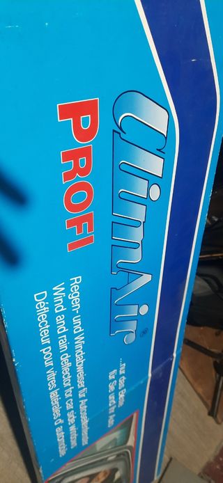 Deflectores aire para ventanilla coche