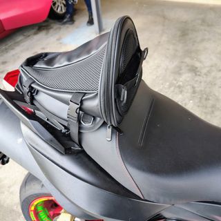 Bolsa asiento moto
