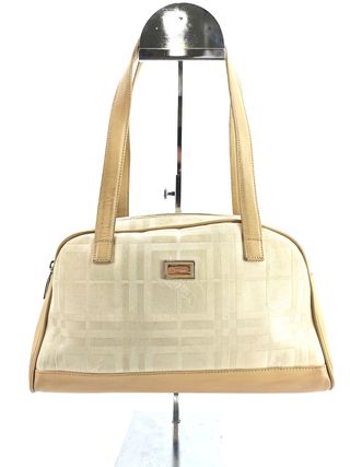 Borsa a tracolla Burberry Vintage in tela e pelle