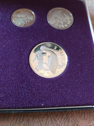 Set de monedas de las Islas Vírgenes