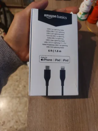 Cargador móvil USB más enchufe iPhone