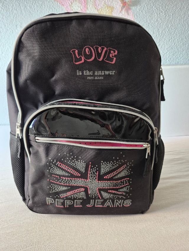 Mochila Pepe Jeans  negra