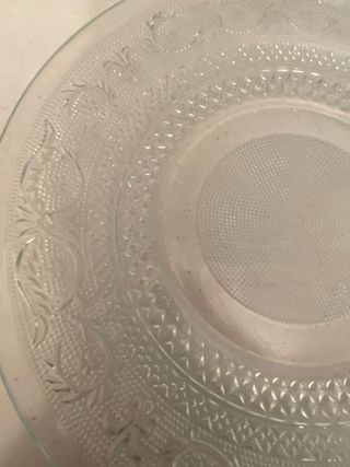 Set otto piatti in vetro